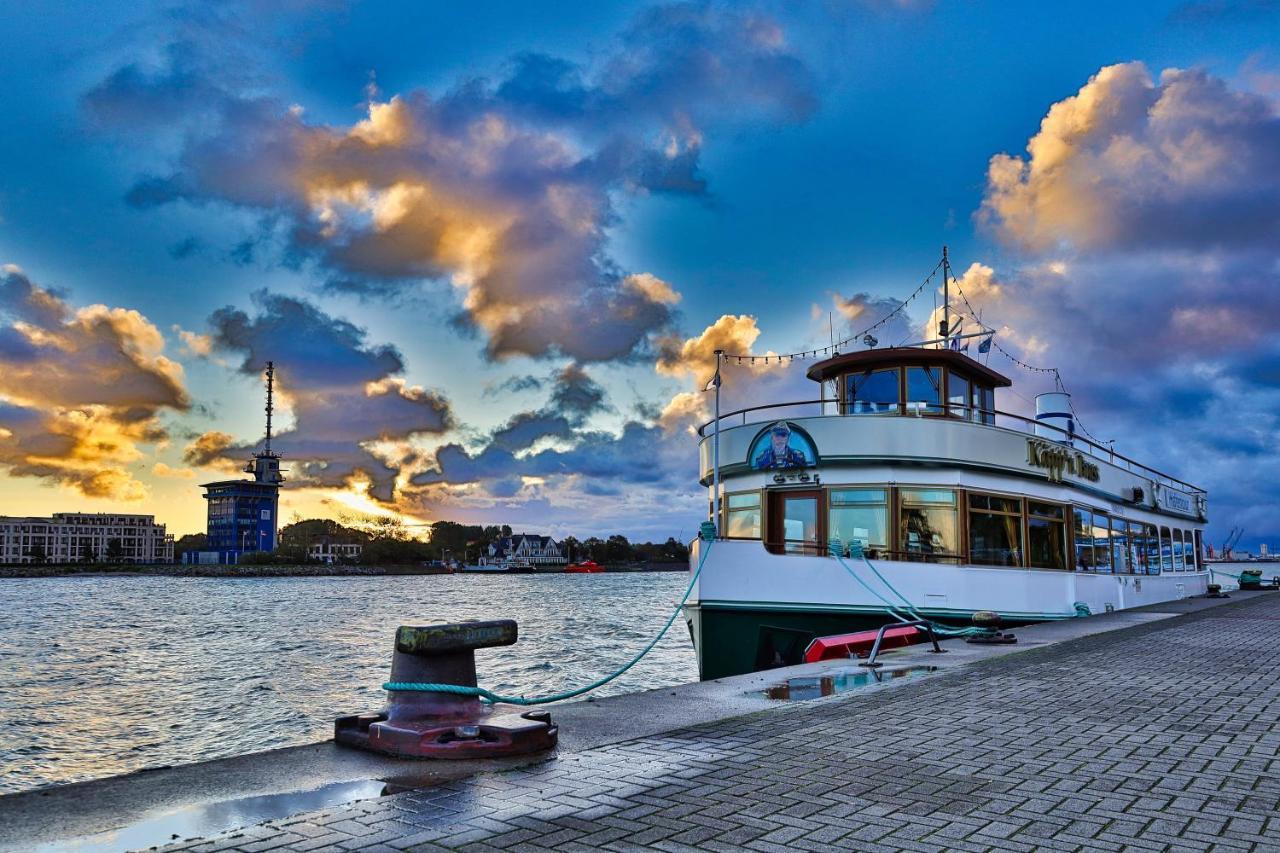 Appartamento Haus Der Kurzen Wege Rostock Esterno foto