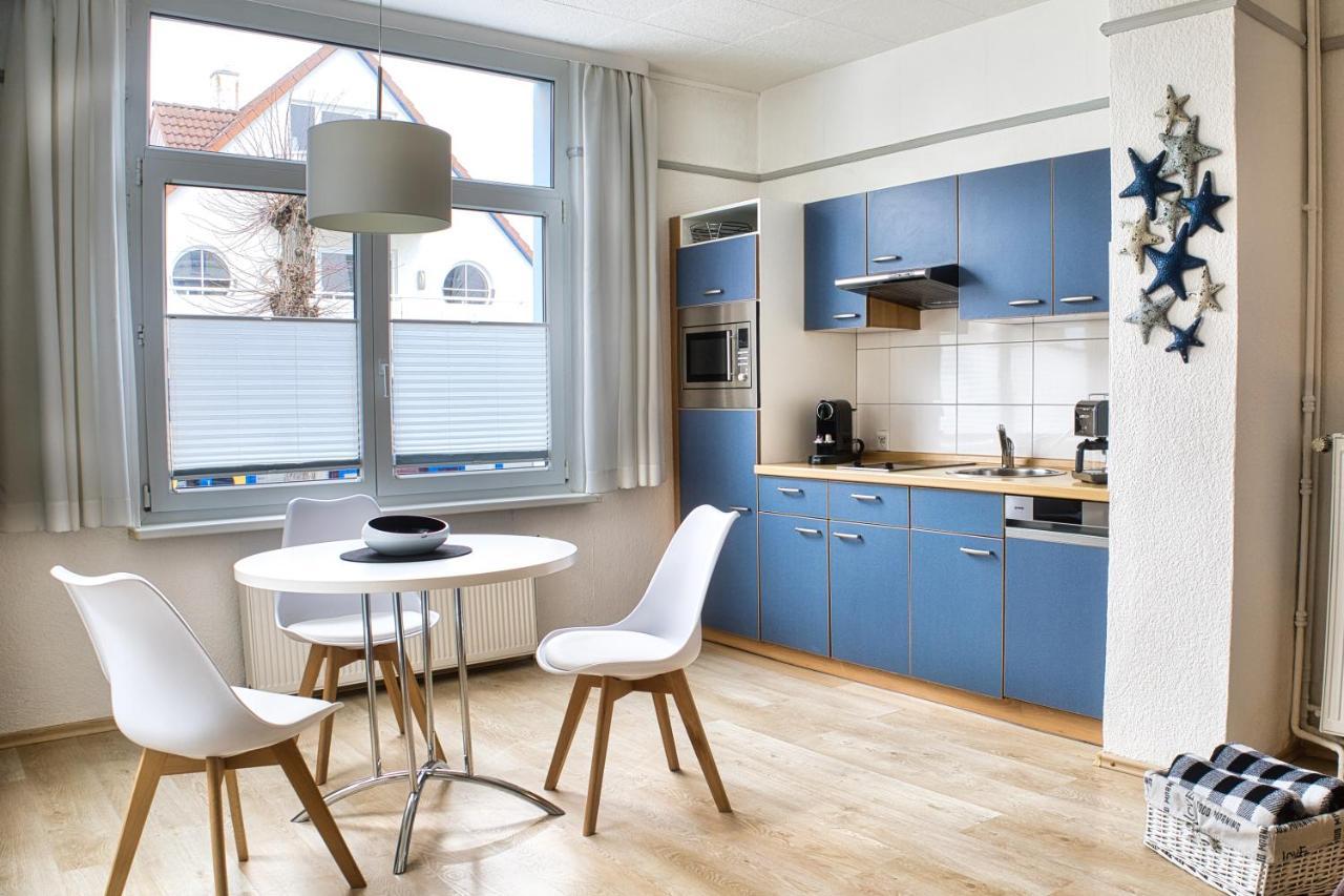 Appartamento Haus Der Kurzen Wege Rostock Esterno foto