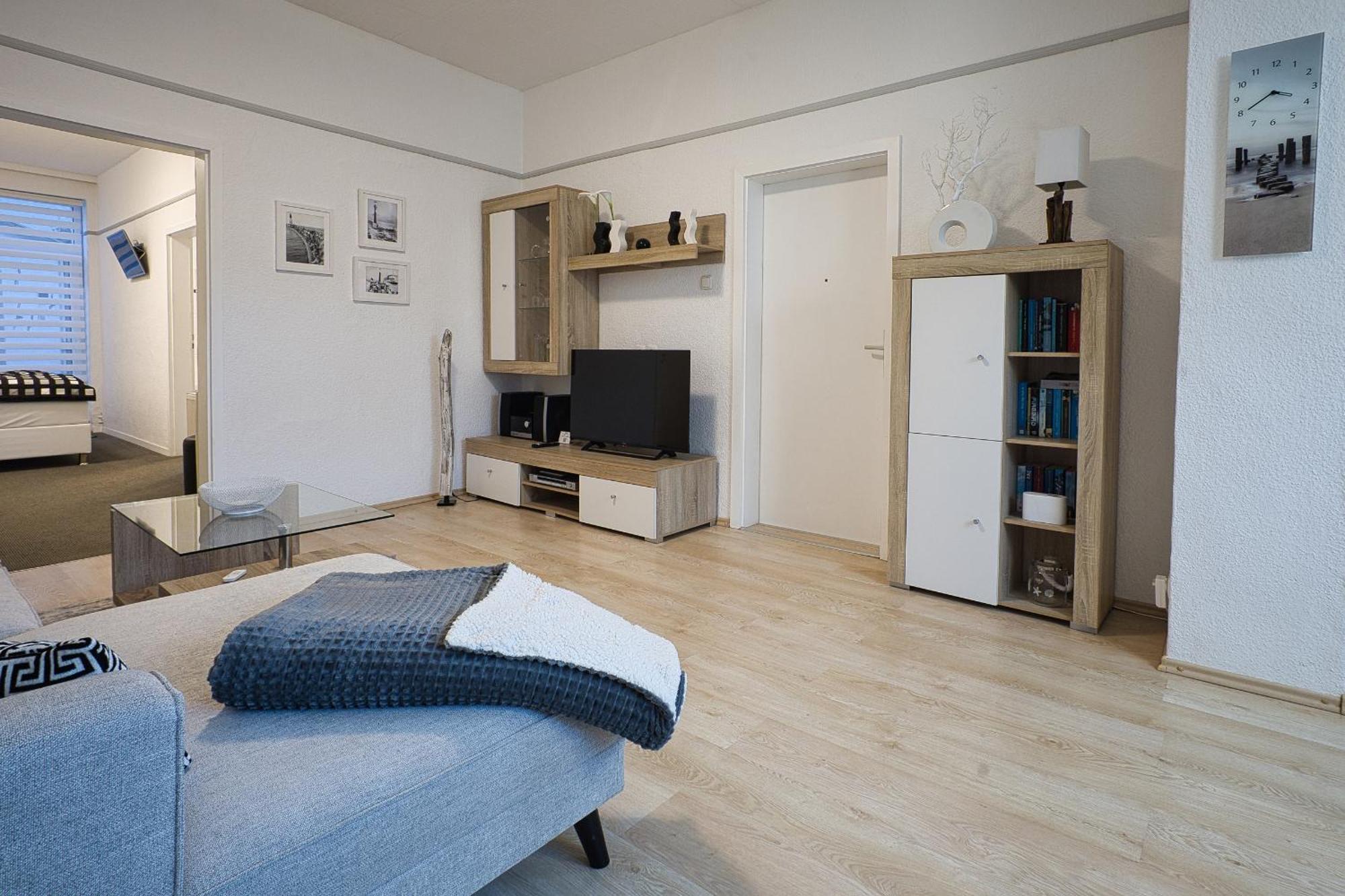 Appartamento Haus Der Kurzen Wege Rostock Esterno foto